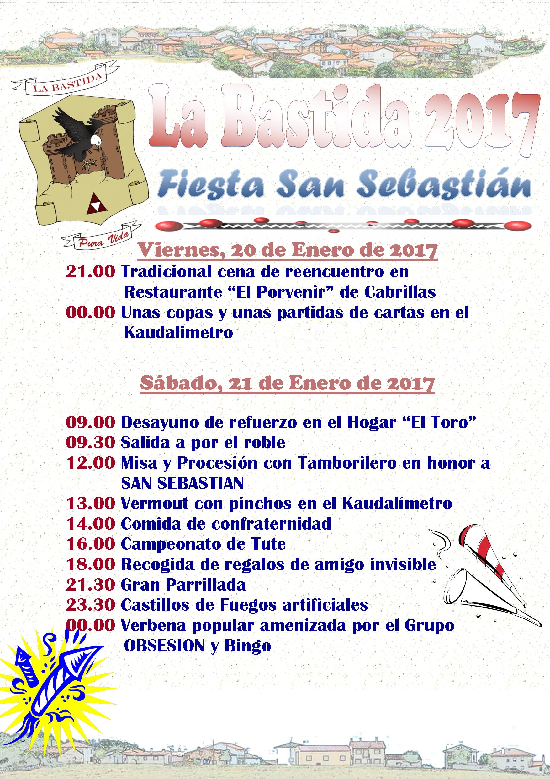 Cartel de fiestas de San Sebastián 2017