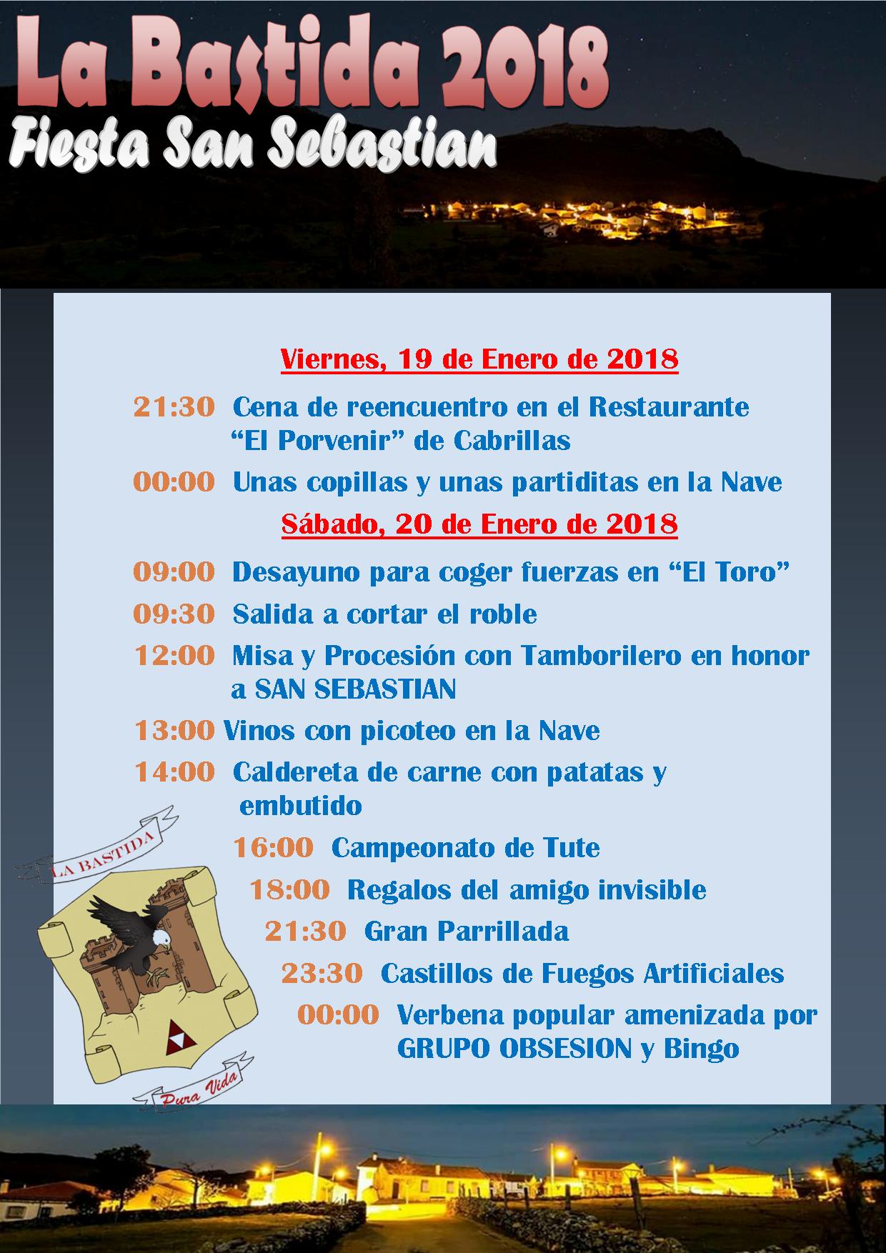 Cartel de fiestas de San Sebastián 2018